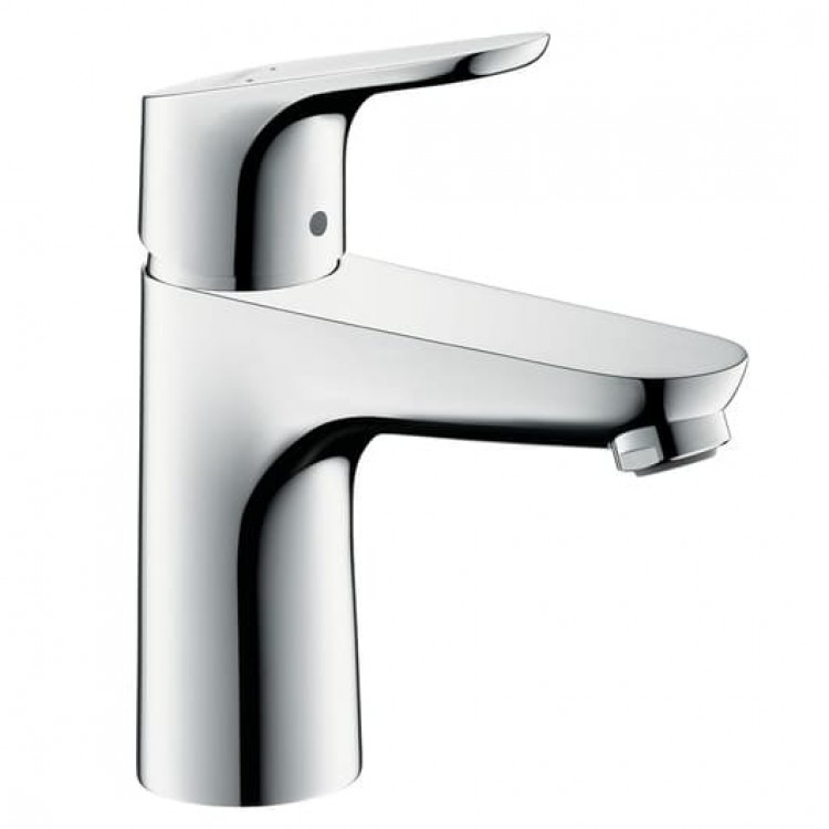 Смеситель для умывальника Hansgrohe Focus 100 31607 с донным клапаном Смеситель для умывальника Hansgrohe Focus 100 31607 с донным клапаном